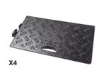 Pack of 4 - HEAVY DUTY KERB RAMPS- VERY HARD WEARING