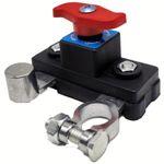 Universal Car Battery Isolator Switch 12V 24V Cut Off Kill Switch for Auto RV