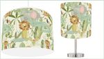 JUNGLE FRIENDS LION  choose from Lamp Shade , Stick Lamp or Bundle Reusable