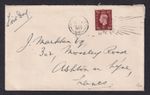 GREAT BRITAIN 1937 KGVI 1½d Red-Brown on First Day Cover