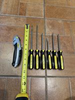 Vintage Stanley Thrifty 6Pc Screwdrivers 2 Phillips 4 Flat Slotted, Read De
