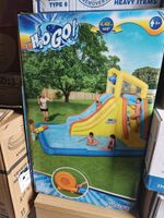 Bestway Kids H2GO Inflatable mega Water Park Bouncy Castle Water Gun Pool Slide