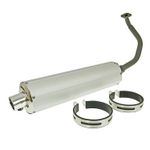 exhaust aluminum for GY6 125/150cc Adly Flex-Tech GT-Union Jonway Longjia Znen