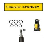 6 Hose to Gun Quick Detach O Ring Seals for Stanley Pressure Washer