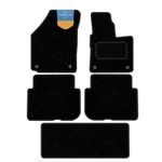 Fits VW Touran 7 Seat 2010-2015 Oval Clip Fully Tailored Carpet Car Floor Mat