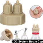 1-5pcs Aquarium CO2 Generator Bottle Cap Fish Tank DIY Air Diffuser Valve Guage~