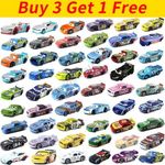 New Lightning McQueen Disney Pixar Cars 1:55 Diecast Model Car Toy Car Boy Gift