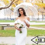 10 x Set Rain Umbrellas Dome Birdcage Transparent PVC Wedding Brolly Clear