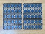 Warlord Games Bolt Action 25mm Round Bases Frames / Sprues x2