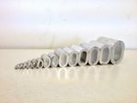 Aluminium Wire Rope Ferrules - 1mm up to 26mm (Qty - 10, 50, 100)