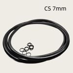 CS 7mm Black Nitrile Rubber O-ring Large NBR Oil Sealing Seal Gasket OD 30-754mm
