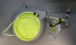 GABREE 45m Retractable Garden Hose Reel Wall Mount Auto Rewind 1/2" 10-Pattern