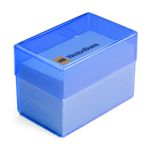  WestonBoxes Plastic Business Card Boxes - Holds 250 Business Cards - 70mm Deep