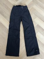 Poivre Blanc Ski Pants Womens UK Size 10 S Black Skiing Snowboarding Trousers
