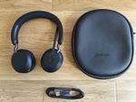 Jabra Evolve2 65 Stereo Wireless Bluetooth Headset with Case and USB Cable