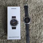 Samsung Galaxy Watch8 Classic 46mm Silver Steel LTE GPS 16GB Black Leather