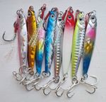 Fishing Lures 8 Pack Saltwater Mixed Colours With Tackle Box