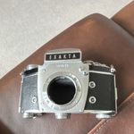 Exakta Varex IIb Vintage SLR Film Camera Body Only Silver Camera Body