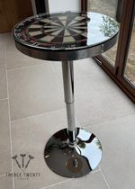 Winmau Pro SFB Adjustable Dartboard Bar Table - Silver