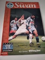 Swansea City V Peterborough United 14/11/1997 FA Cup  Programme