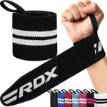 Gym Wrist Straps by RDX, Wrist Support, Weight Training, Lifting, Gym Straps