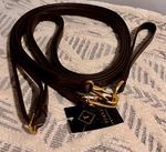 Tornado full leather draw reins with girth attachment