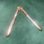 Antique Twisted Brass  Nutcrackers – Vintage Hand Forged  Nut Cracker