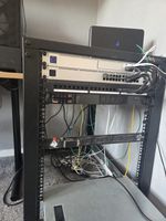 StarTech.com 15U Mobile Open Frame Server Rack 4-Post