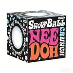 NeeDoh Snowball Crunch Soft Fidget Toy for Stress Relief, Anxiety, and Sensory N
