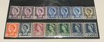 L372: WALES: Compete set of 14 WELSH Predecimal Regional Definitives ALL MNH