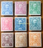 EBS Montenegro 1902 - Prince Nicholas I - Michel 41-49 - MNH**