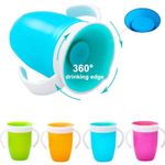 Munchkin Miracle 360 Trainer Sippy Cup 7oz Blue BPA-Free Leakproof Baby Cup