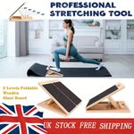 Wooden Slant Board Calf Stretcher Folded for Yoga Workout Calf Incline Board UK