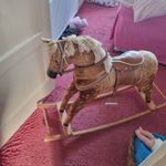 Vintage Style Kids Rocking Horse