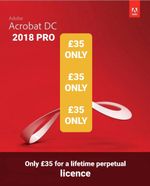 £35 Acrobat Pro lifetime £35 on 8gb keyring READ DESCRIPTION Windows ONLY