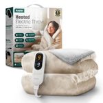 KEPLIN Large Electric Heated Throw - 9 Heat Settings