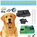 260M Electric Shock Boundary Control Fence Collar Dog Pet System 1/2/3/4/5 Dogs