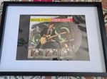 ROLLING STONES VOODOO LOUNGE LTD EDT NUMBERED  FRAMED STAMP COLLECTION . 