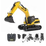 Huina Excavator Digger tracked Remote Control construction Vehicle 1580 upgraded