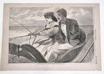 Winslow Homer, Our Watering Places, Newport Harper's Weekly, 1865 Wood Engraving