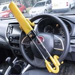 Steering Wheel Lock High Security Anti Theft Twin Bar Fits Mercedes A Class