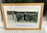 Antique Military Framed Photograph Stonyhurst Officers Training Corps 1935