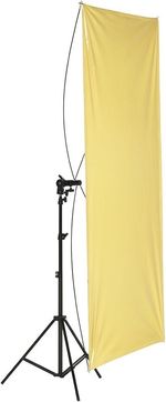 Photography Gold/Silver Reflector & stand 90 x 180 cm Photo Studio Flat Panel