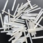 40x Mother Of Pearl 7/8"x5/64"x1/16" (23x2x1.5mm) Guitar Binding Inlay White