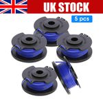 5X Spool & Line Cord Fits For Ryobi One + Cordless Trimmers Strimmer 18/24/40V