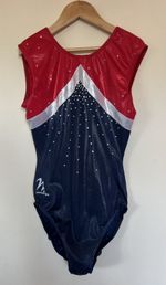 Milano Size 36 Leotard Sleeveless Gymnastics Bodysuit Dance Wear Age 15+ Years