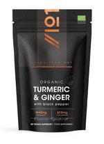 Organic Turmeric 1440mg with Ginger & Black Pepper - 1 count (Pack of 90) 