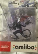 NINTENDO COLLECTION AMIIBO SUPER SMASH BROS. SERIES RIDLEY FIGURE NO. 65 METROID