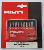 Brand New HILTI S-BS (T) Torsion Bit set S-BSC+ UNI 25/1" T (10) #2039186