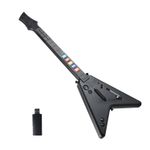 DOYO Wireless Gaming Guitar Controller for P4 P3 PC Guitar Hero Clone Hero
